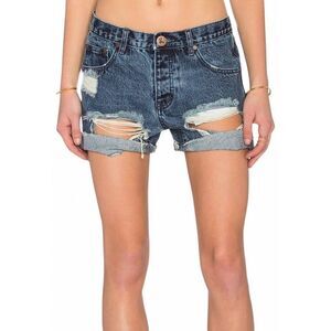 One by One Teaspoon Charters Shorts Size 25